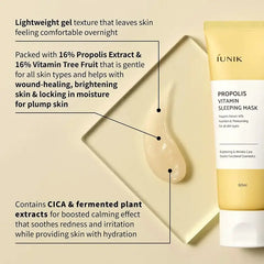 iUNIK Propolis Vitamin Sleeping Mask - 60ml