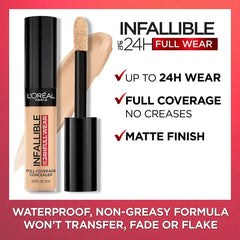 Loreal Paris Infallible 24H More Than Concealer - 323 Cool Rose