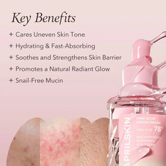 Aprilskin Pink Aloe Mucin Serum - 30ml