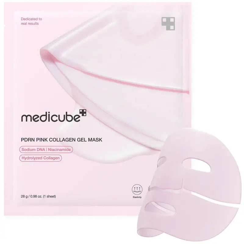 Medicube PDRN Pink Collagen Gel Mask - Pack of 4