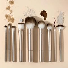 Real Techniques Au Naturale 9 Piece Glow Makeup Brush Set
