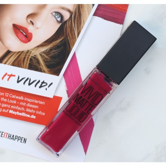 Maybelline Color Sensational Vivid Matte Liquid Lip Gloss - 40 Berry Boost