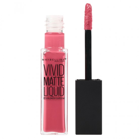 Maybelline Color Sensational Vivid Matte Lip Gloss - 05 Nude Flush
