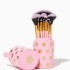 BH Cosmetics Pink Dot - 11 Pieces Brush Set