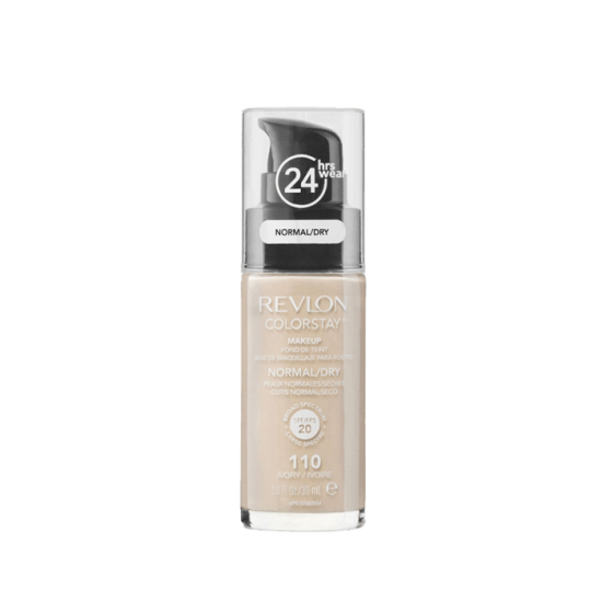 Revlon Colorstay 24H Natural Finish Foundation, Normal to Dry Skin SPF 20 - 110 Ivory