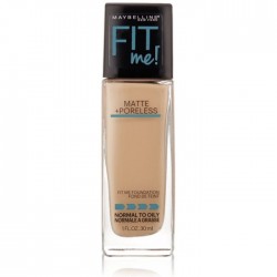 Maybelline Fit Me Matte and Poreless Foundation Normal to Oily Skin - 130 Buff Beige