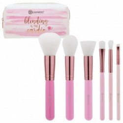 BH Cosmetics Mini Pink Perfection – 6 Piece Brush Set