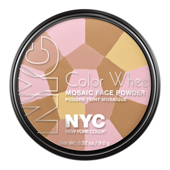 NYC Wheel Mosaic Face Powder - Bronzed Pink