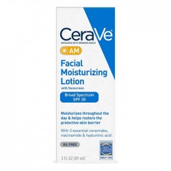 CeraVe AM Facial Moisturizing Lotion with Sunscreen - SPF 30 - 89 ml