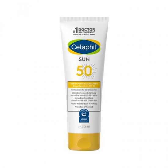 Cetaphil Sheer Mineral Sunscreen SPF 50 - 89 ml