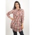 ONLY Checkered Long Top