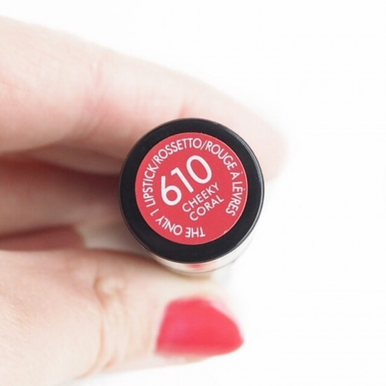 Rimmel The Only 1 Lipstick - 610 Cheeky Coral