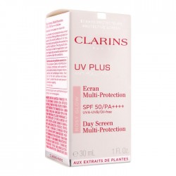 Clarins UV Plus Anti-Pollution Day Screen Multi-Protection SPF 50/PA Rosy Glow - 30 ml