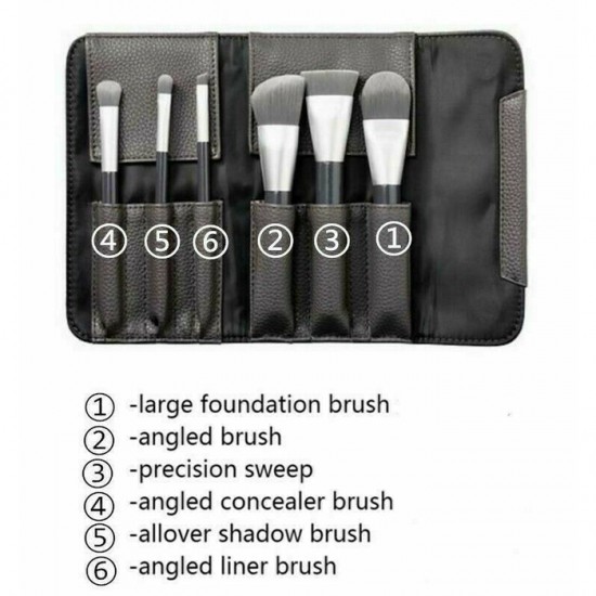 Sephora Deluxe Charcoal Antibacterial Brush Set