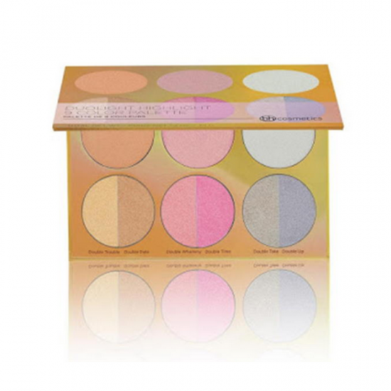 BH Cosmetics Duo Light Highlight 9 Color Palette
