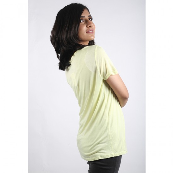 Koton Lime Yellow T-Shirt