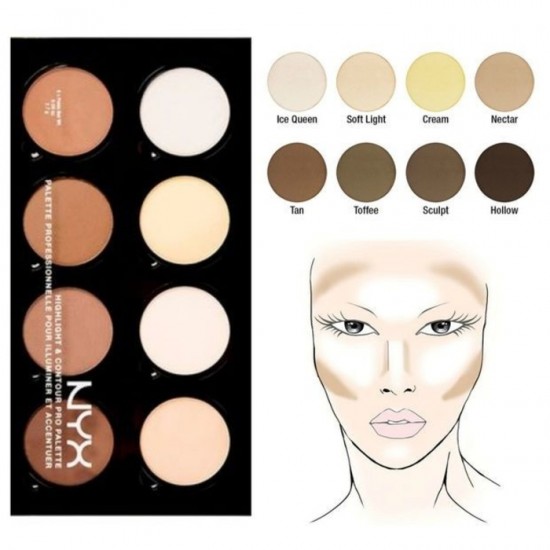 NYX Highlight and Contour Pro Palette