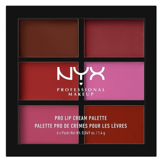 NYX Professional Makeup Pro Lip Cream Palette - The Plums