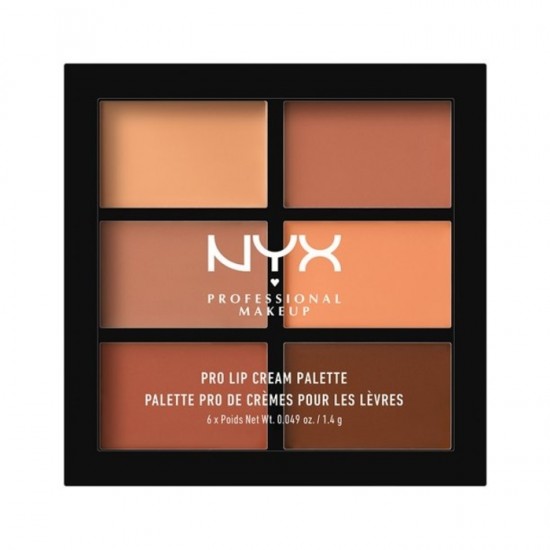 NYX Professional Makeup Pro Lip Cream Palette - The Nudes