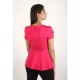 ONLY Pink Frill Top