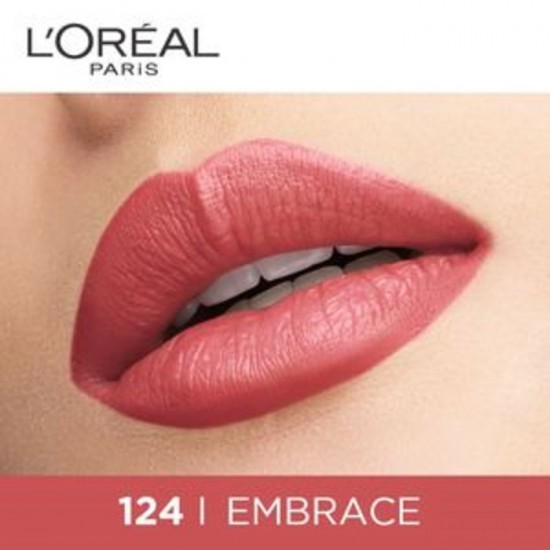 L'Oreal Paris Rouge Signature Matte Liquid Lipstick - 124 I Embrace