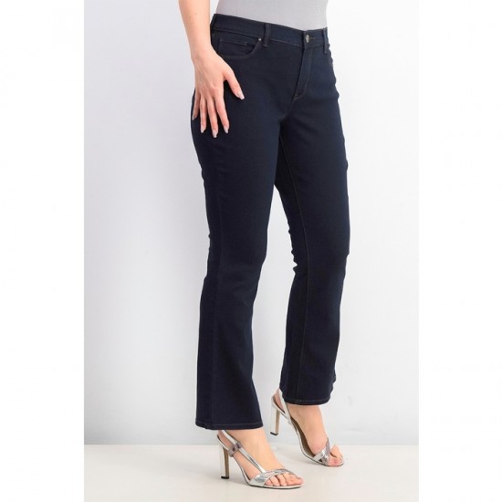 Women Tummy Control Super Stretch Modern Boot Jeans - Rinse Wash