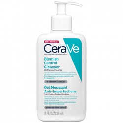 CeraVe Blemish Control Cleanser with 2 Percent Salicylic Acid and Niacinamide for Blemish Prone Skin - 236 ml